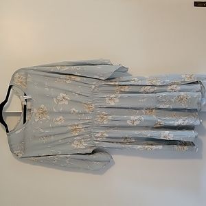 NWOT Honeyme floral dress size large